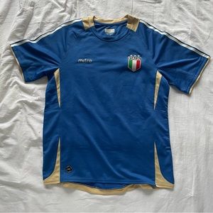 Men’s Small Italy Soccer Jersey (Italia Football Strip)